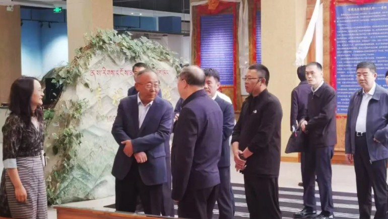 國家糧食和物資儲備局劉煥鑫局長一行蒞臨奇正青稞參觀調研